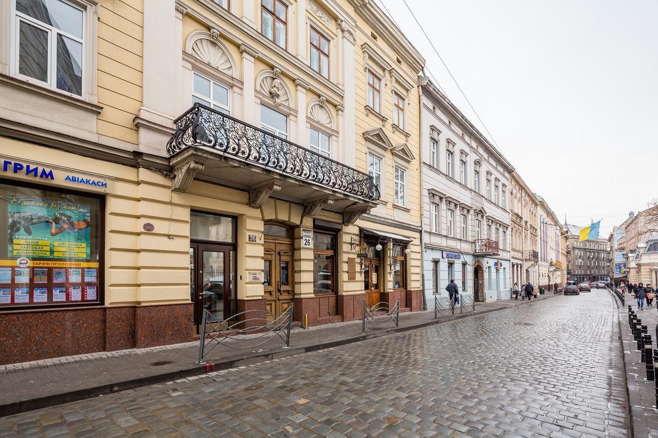 Квартира В Центрі Подобово На Вулиці Коперника 26 Біля Палацу Мистецтв Lvov Exteriér fotografie